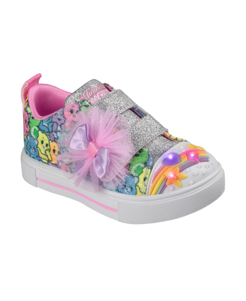 Toddler Girls Twinkle Sparks Care Bears Light-Up Sneakers from Finish Line