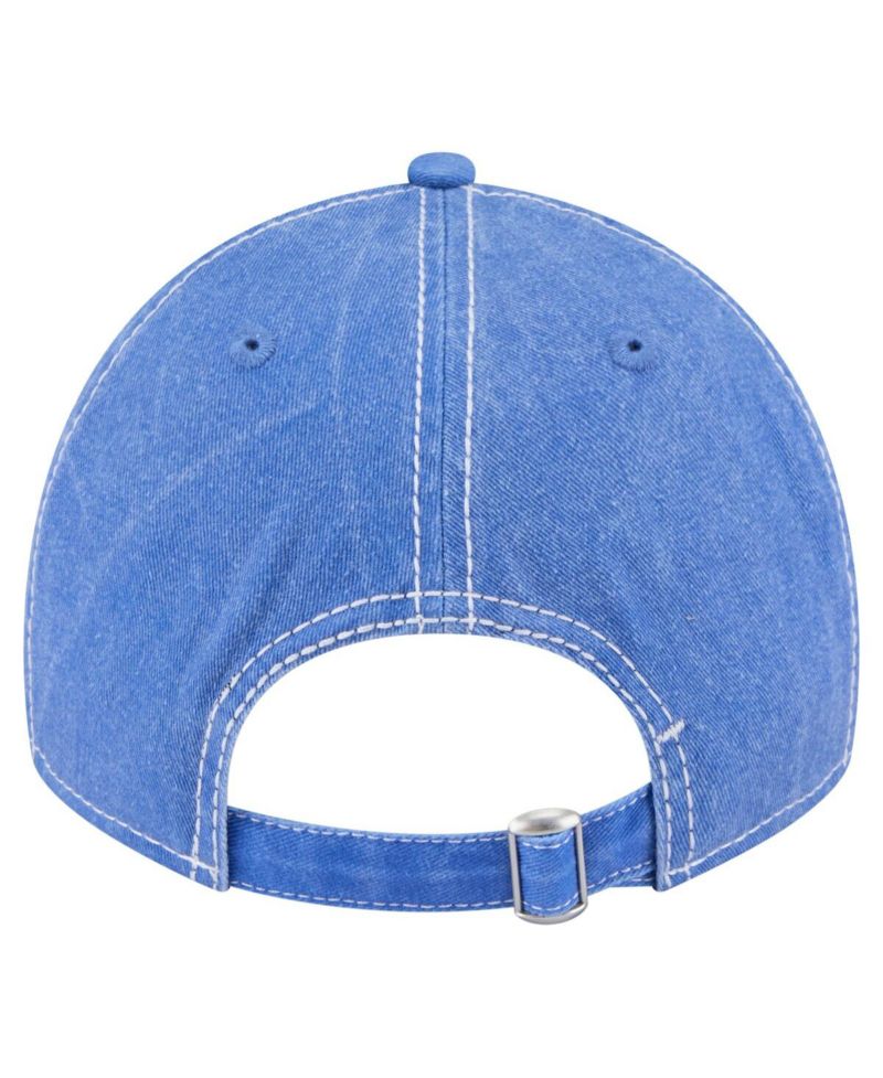 Men's Royal Golden State Warriors Pigment Dyed 9TWENTY Adjustable Hat