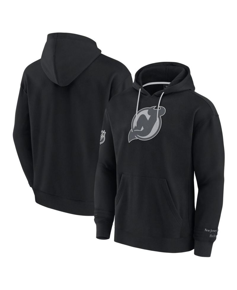 Men's Black New Jersey Devils Elements Pace Pullover Hoodie