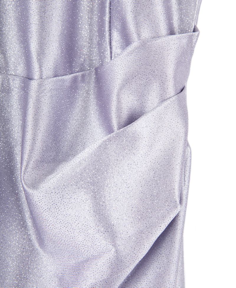 Girls' 7-16 Sleeveless Glitter Knit Dress