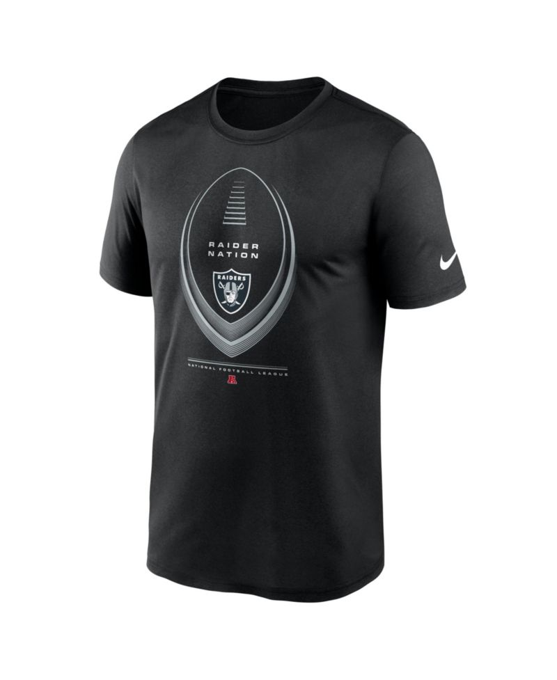 Men's Black Las Vegas Raiders Legend Icon Dri-FIT T-Shirt
