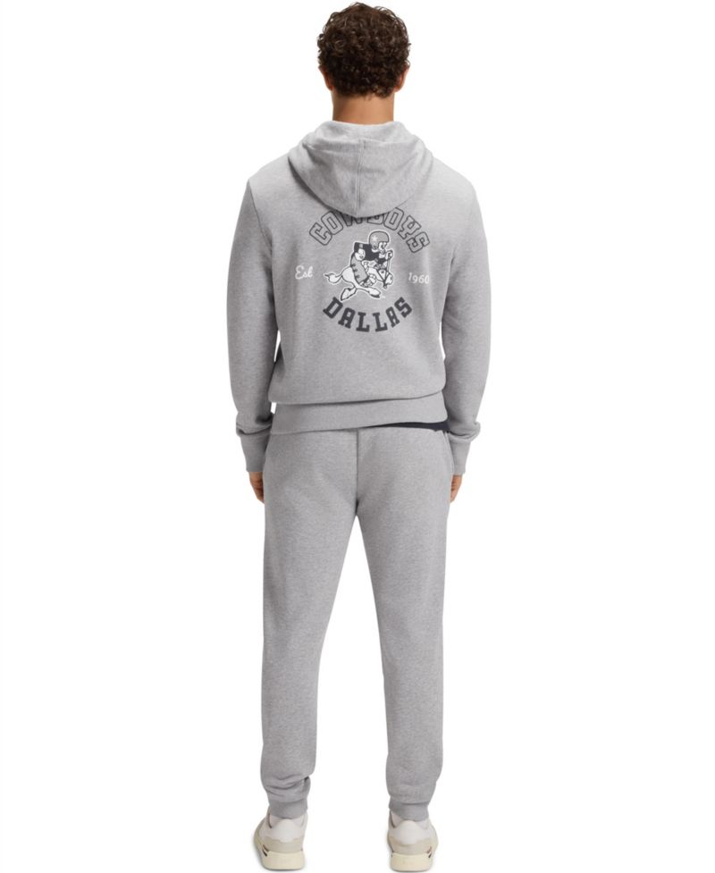 BOSS x DALLAS COWBOYS Regular Fit Zip-Up Hoodie