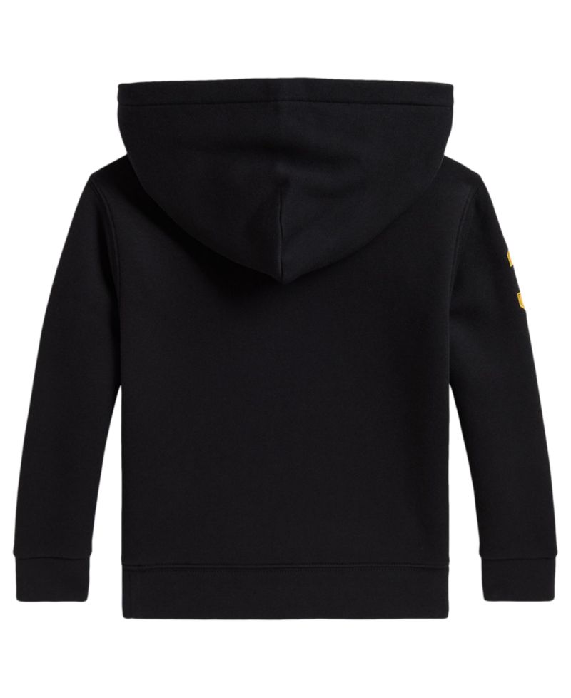 Boys' 2T-7 Triple-Pony Cotton-Blend Fleece Hoodie