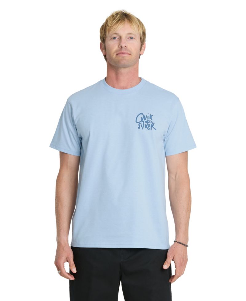Men's Ringspun Cotton-Blend Crewneck T-Shirt