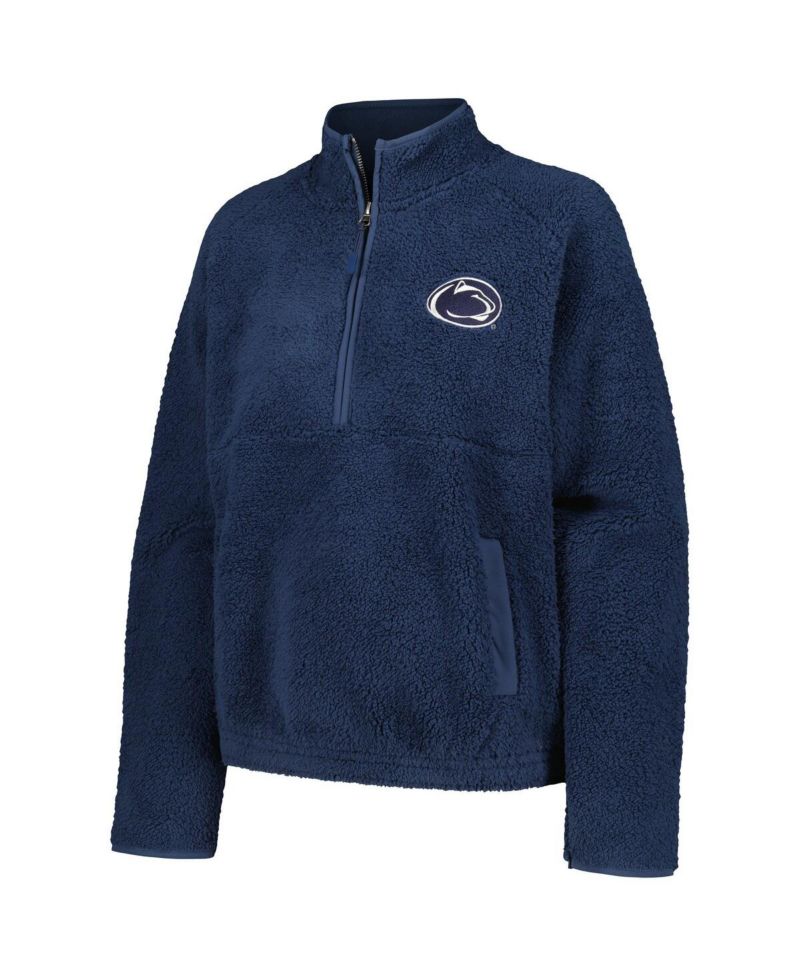 Women's Blue Penn State Nittany Lions Everest Half-Zip Sweatshirt