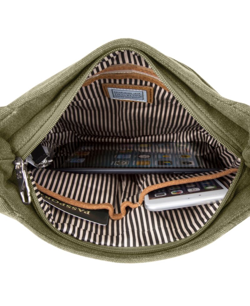 Anti-Theft Heritage Hobo Bag