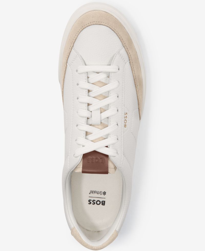 Men's Kieran Suede & Leather Tennis Sneakers