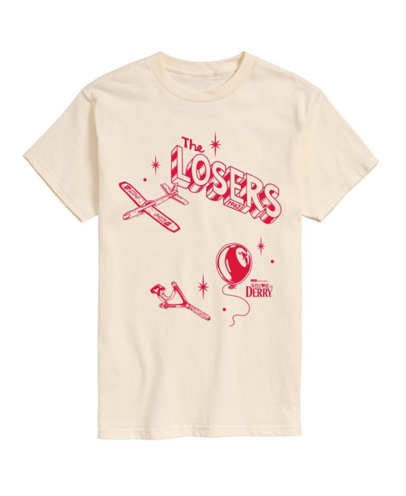 Men's Welcome to Derry The Losers Short-Sleeve Graphic T-Shirt