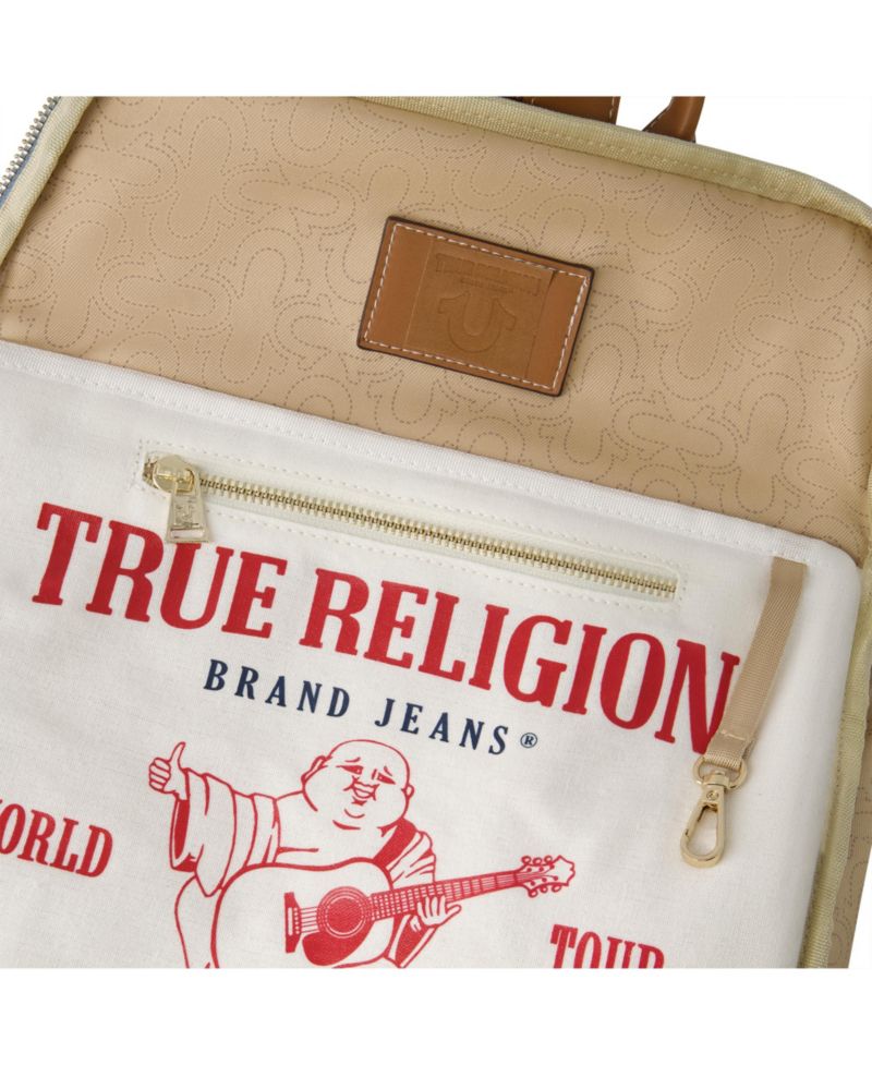 Buddha Pocket Denim Backpack