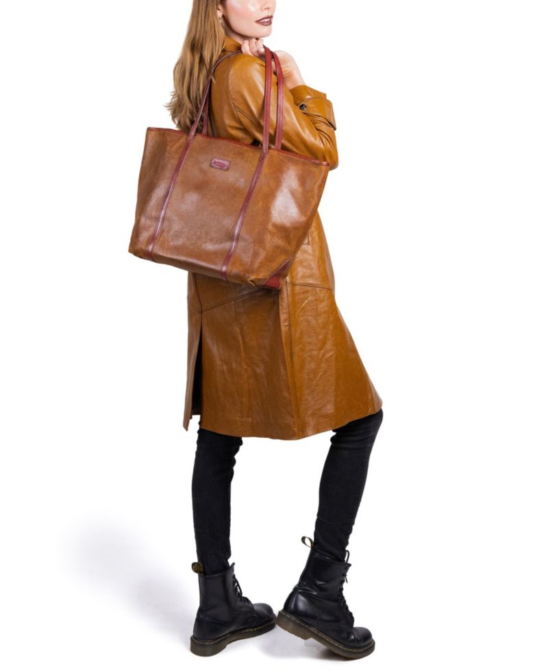 Alder Large Leather Tote Bag