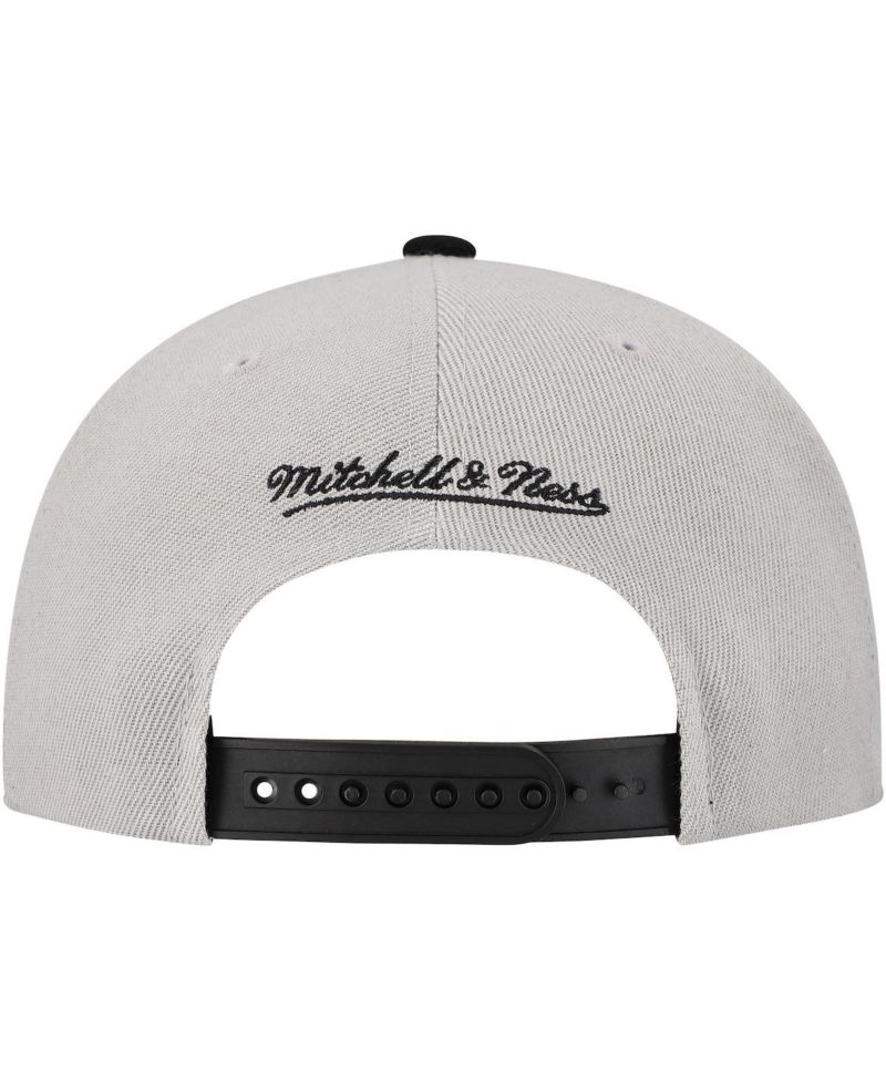 Men's Gray Chicago White Sox Knock Out Panel Snapback Hat