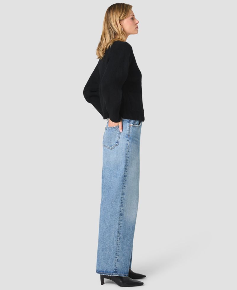 Women's Suzie Knit Cozy Crewneck Long-Sleeve Cardigan
