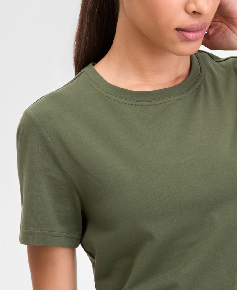 Plus Size Essential Cotton Short-Sleeve T-Shirt