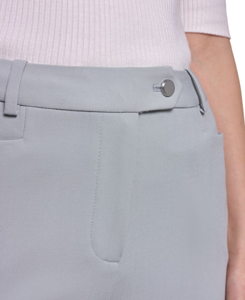 Women's High-Rise Straight-Leg Modern Fit Pants