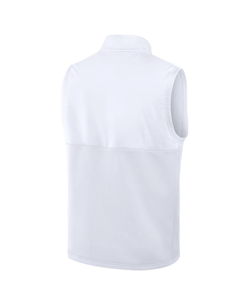 Men's White Clemson Tigers Primetime Victory Therma-FIT Full-Zip Vest