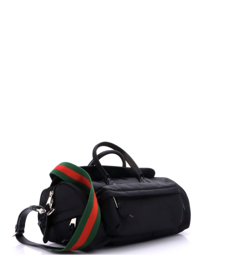Medium Convertible Front Pocket Duffle Bag Nylon