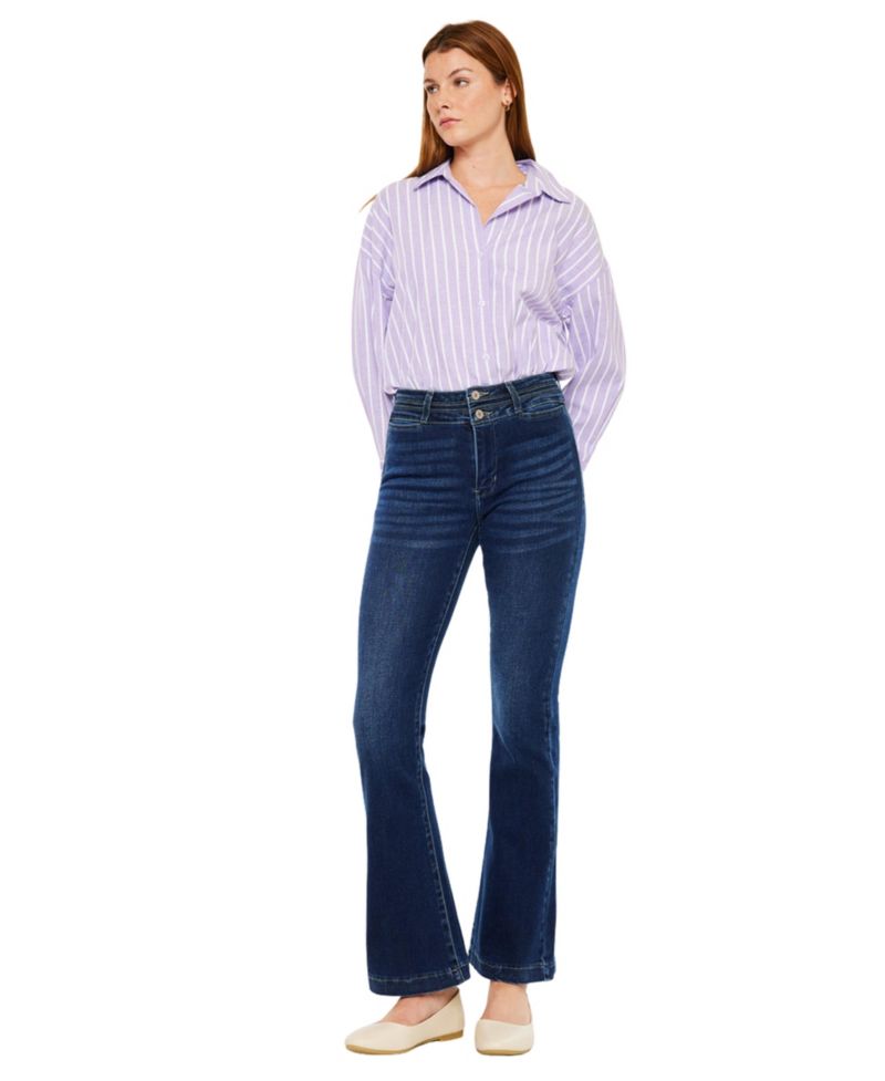 Women's Caroline High-Rise Flare Jeans