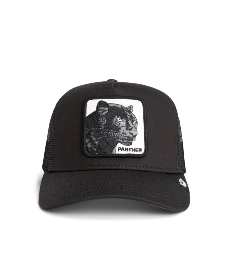 Men's Black Panther Adjustable Trucker Hat