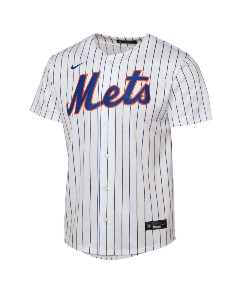 Big Boys and Girls Francisco Lindor White New York Mets Home Replica Player Jersey