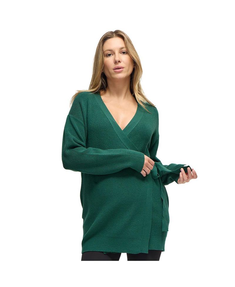 Women's Ingrid + Isabel Ribbed Knit Crossover Nursing Cardigan