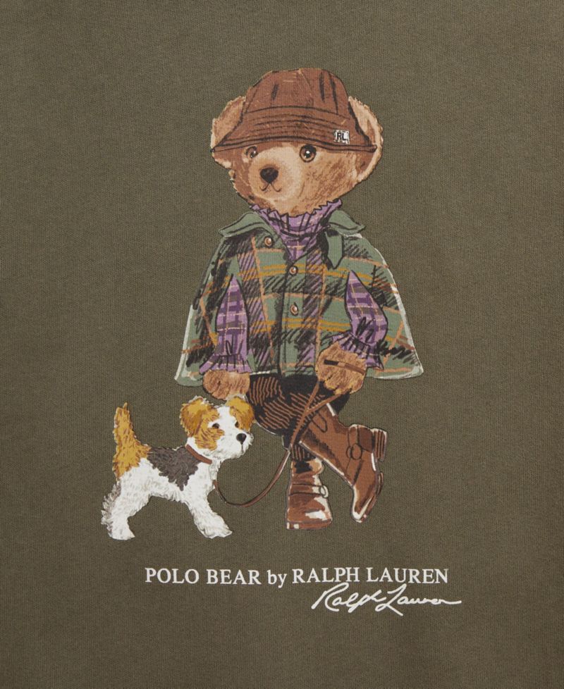 Girls' 7-16 Polo Bear Long-Sleeve Sweatshirt