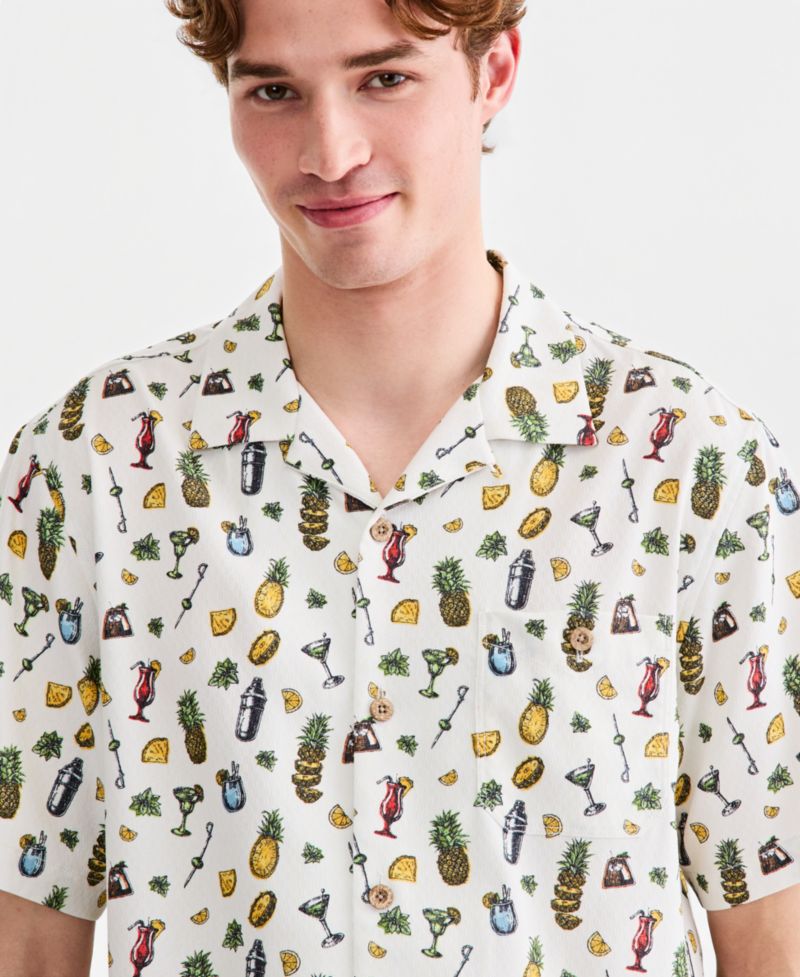 Men's Coastal Ease Shake and Sip Shirt