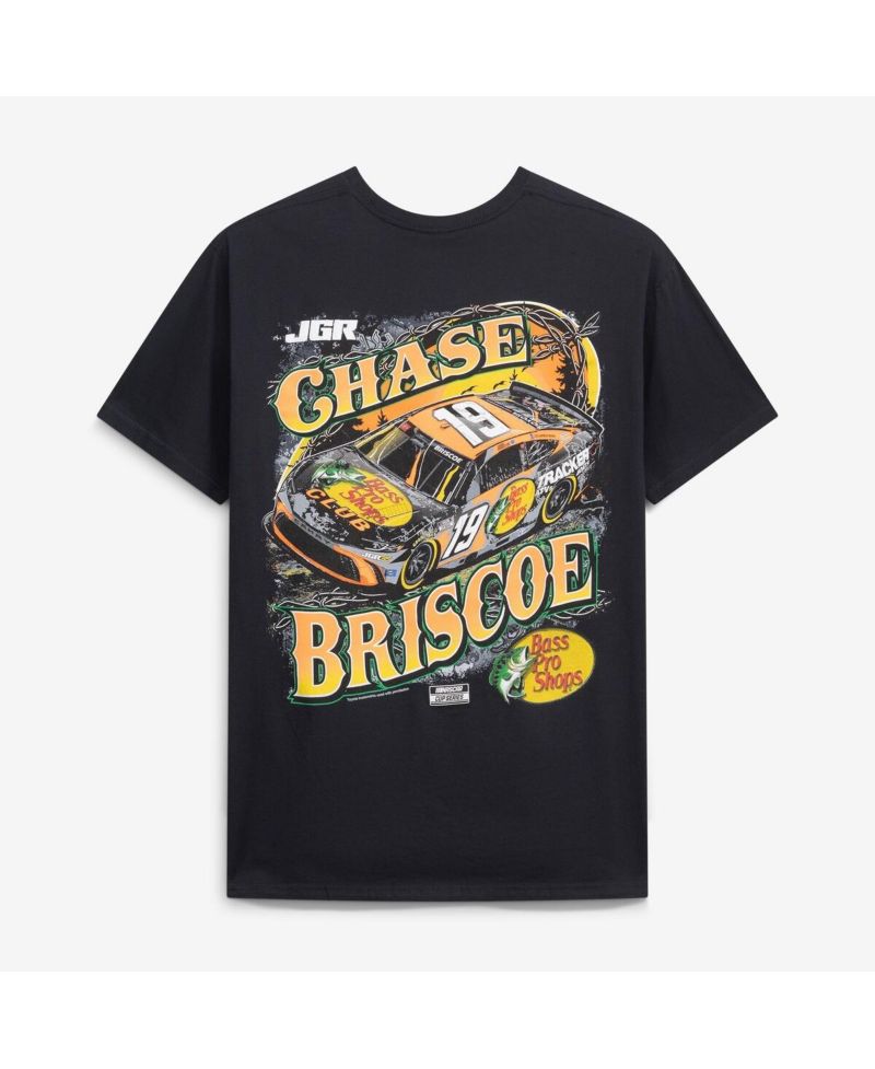 Men's Black Chase Briscoe 19 Bass Pro Shops T-Shirt