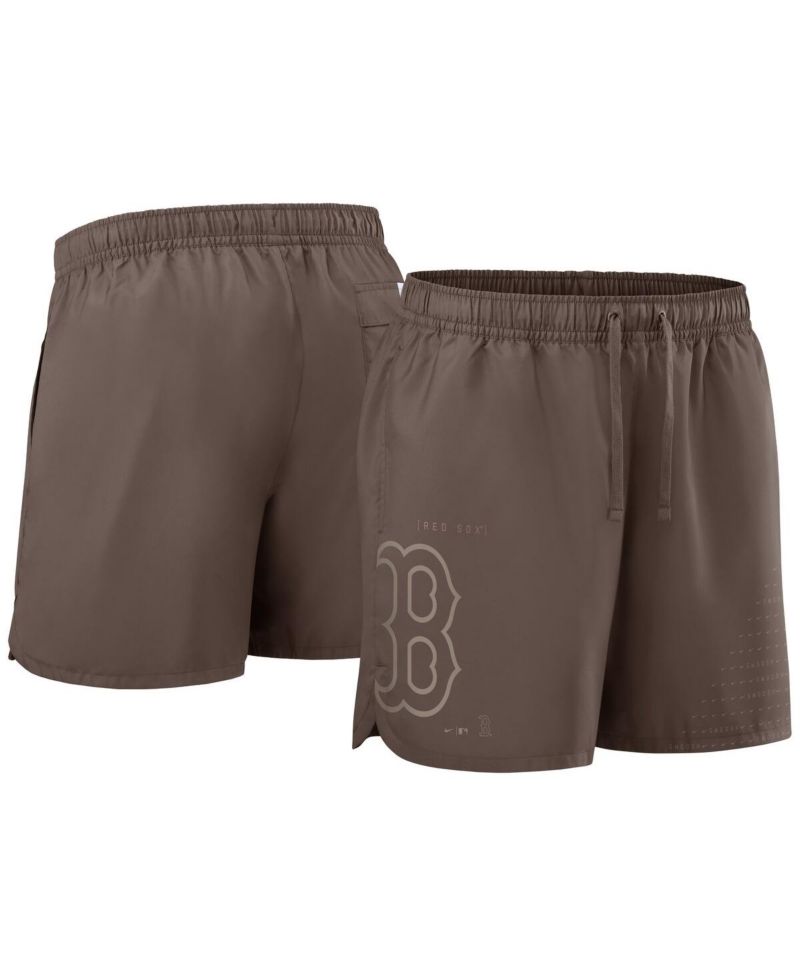 Men's Light Brown Boston Red Sox Statement Shorts