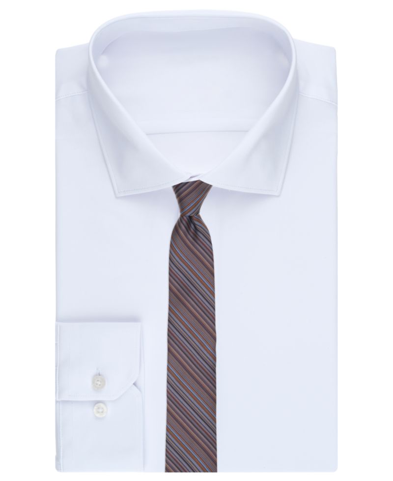 Men's Striped Skinny Tie