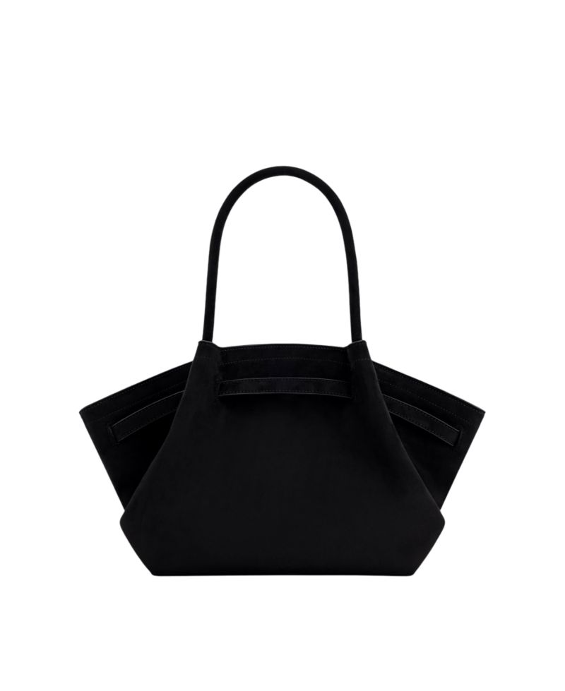 Hana Medium Faux Suede Tote Bag