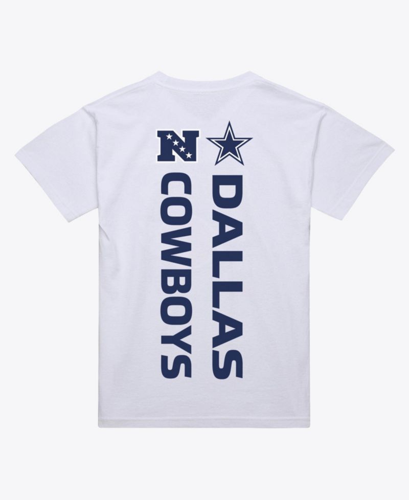 Men's White Dallas Cowboys Monochrome T-Shirt