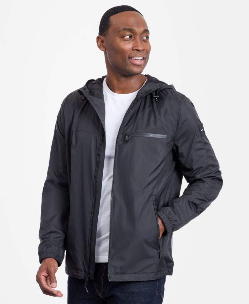 Men's Logo Hooded Jacket