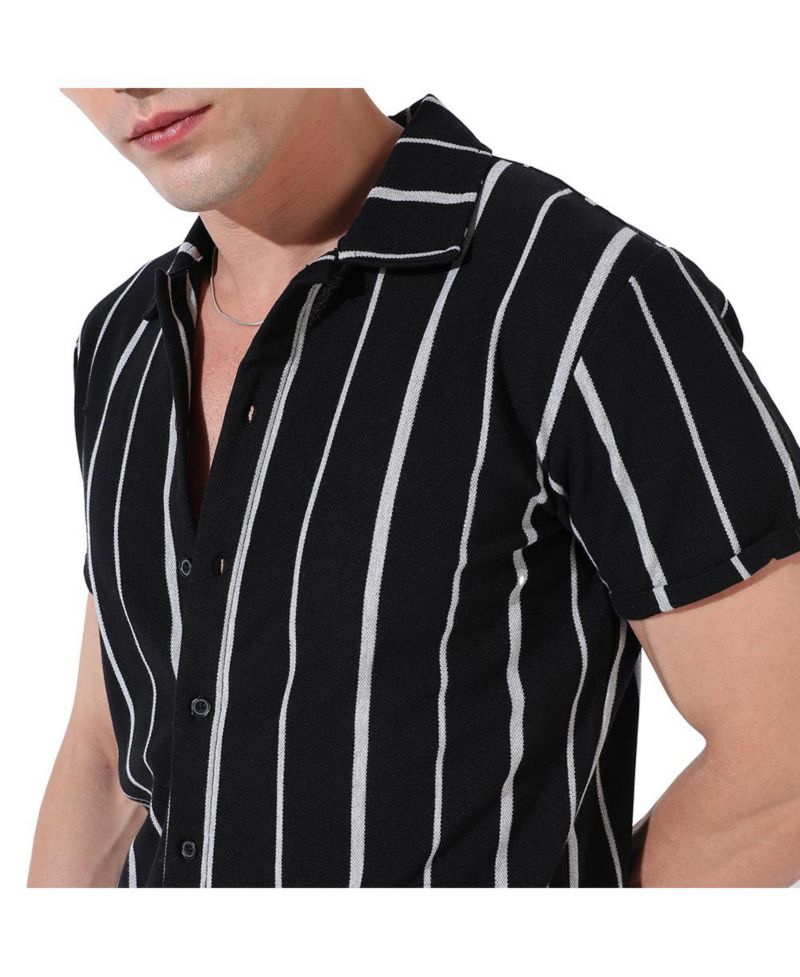 Men's Men Striped Casual Shirts