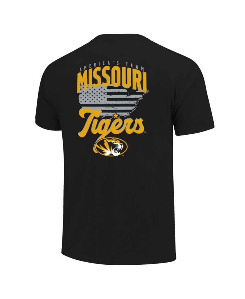 Men's Black Missouri Tigers America's Team T-Shirt