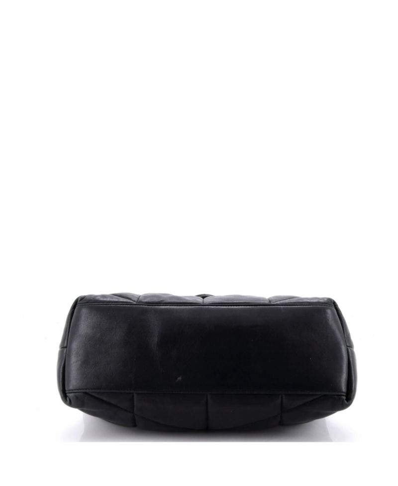 Medium Loulou Puffer Shoulder Bag Quilted Leather