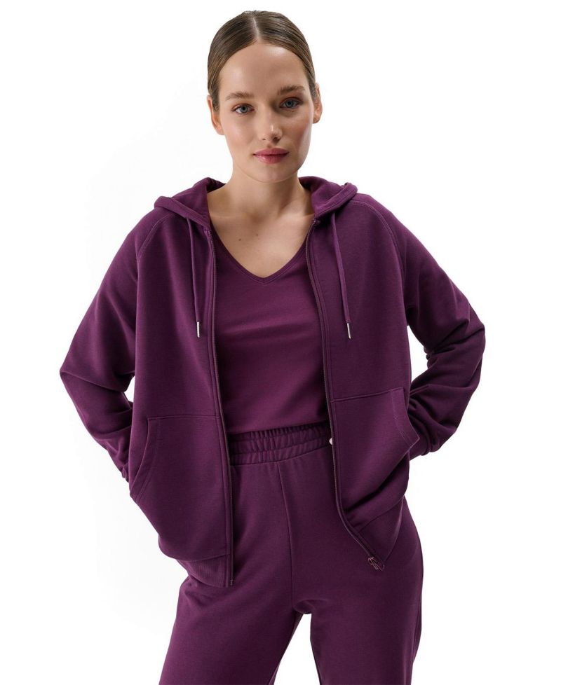 Women's Zip-Up Hooded Sweatshirt