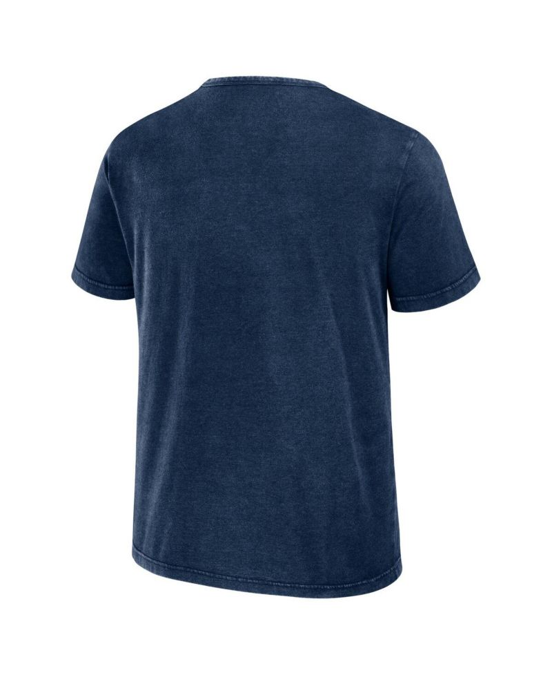 Men's Navy New York Mets Cooperstown Collection Washed T-Shirt
