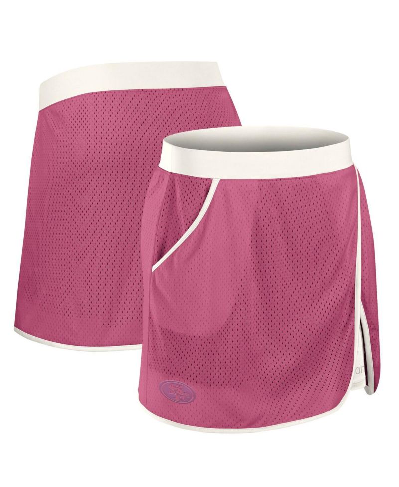 Women's Red San Francisco 49ers Studio Wellness Skort