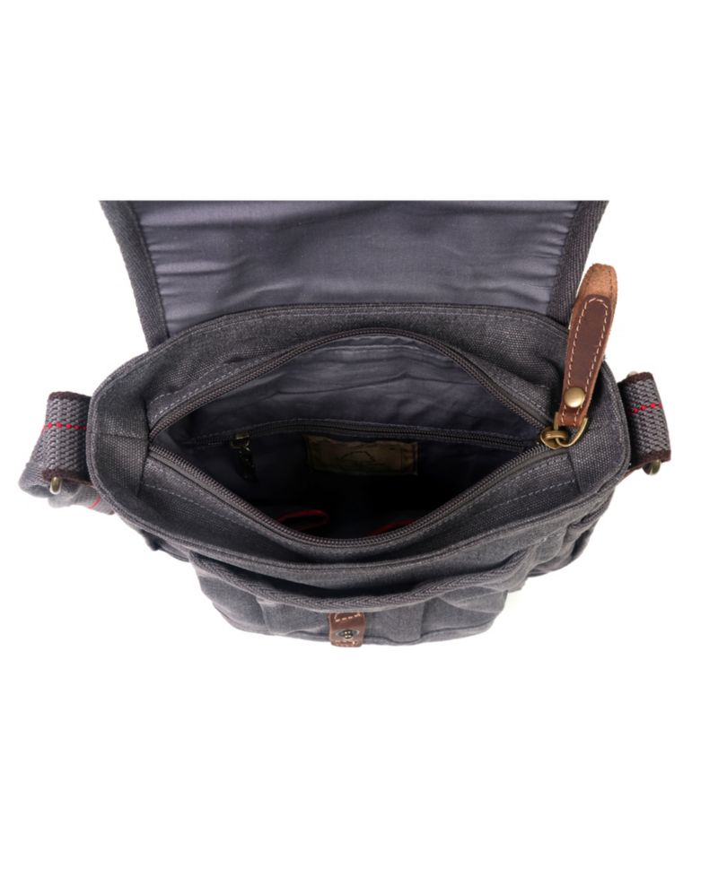 Turtle Ridge Canvas Crossbody Bag