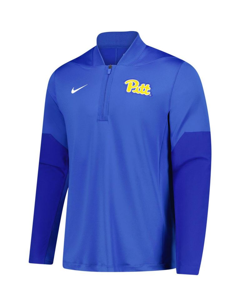 Men's Royal Pitt Panthers Dri-FIT Half-Zip Pullover Sweatshirt
