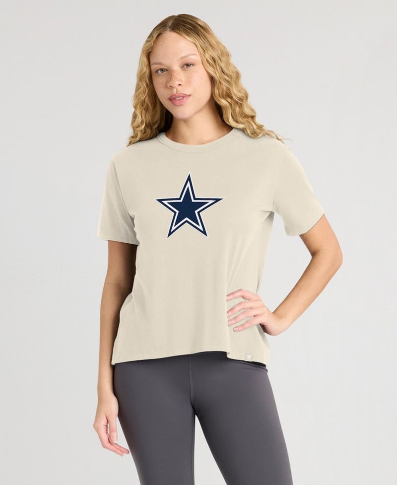 Women's Cream Dallas Cowboys Dove Legacy T-Shirt