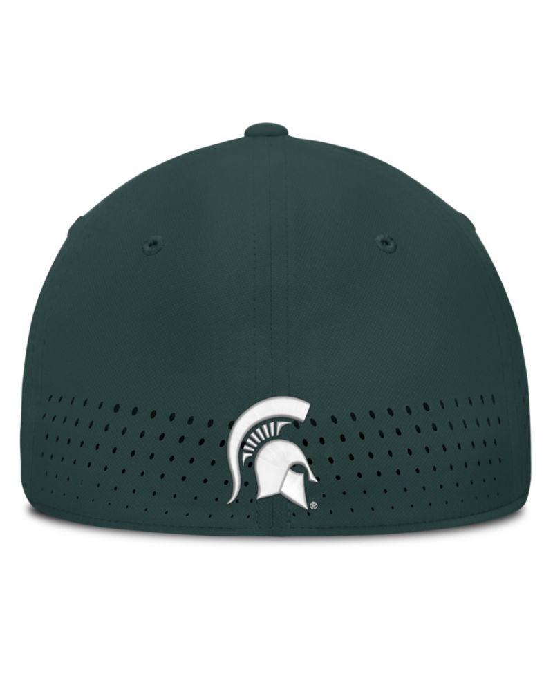 Men's Green Michigan State Spartans Gameday Aerobill Swooshflex Dri-FIT Hat
