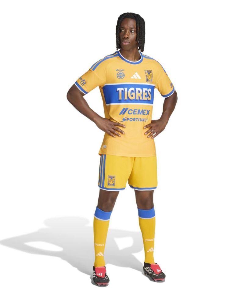 Men's Gold Tigres UANL 2026/27 Home On-Field Authentic Jersey