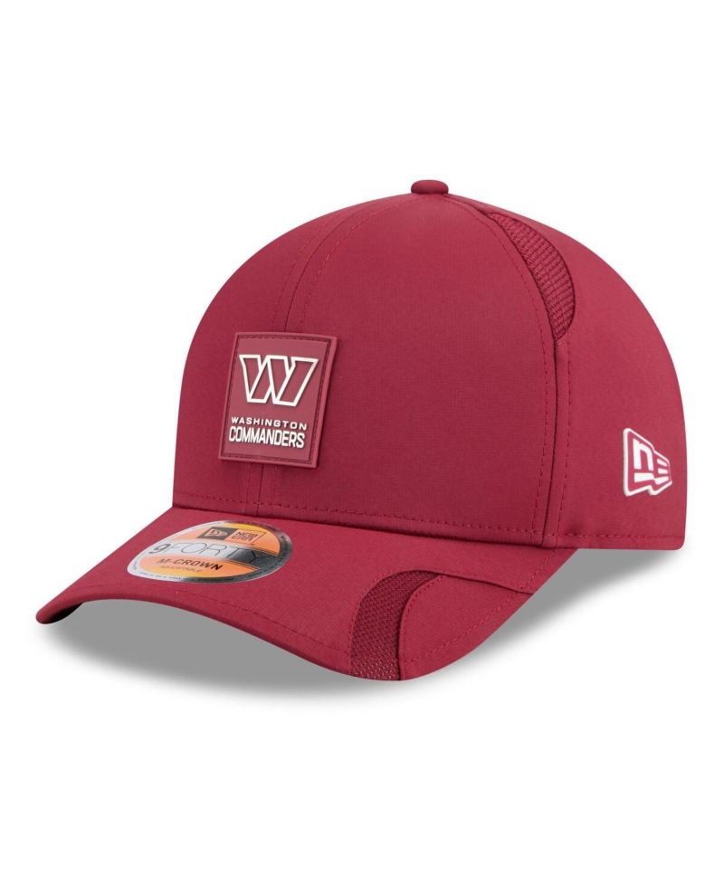 Men's Burgundy Washington Commanders 2025 Sideline M-Crown 9FORTY Adjustable Hat