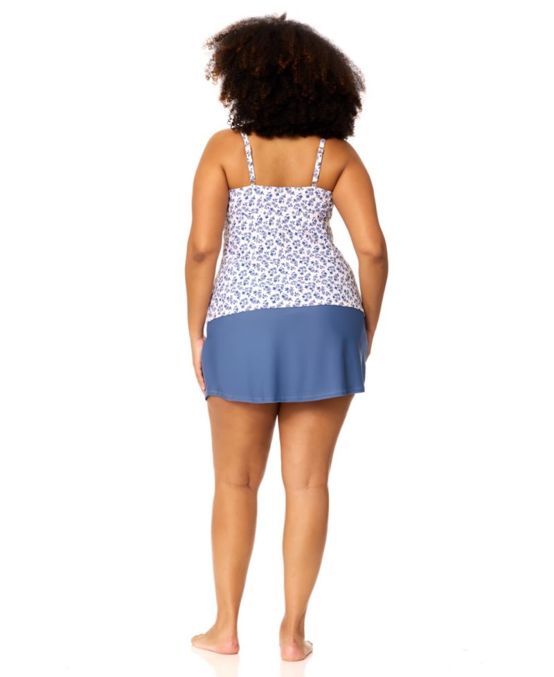 Plus Size Trendy Bravo Swim Skirt