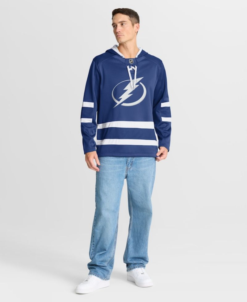 Men's Blue Tampa Bay Lightning Prime Time Fleece Hoodie
