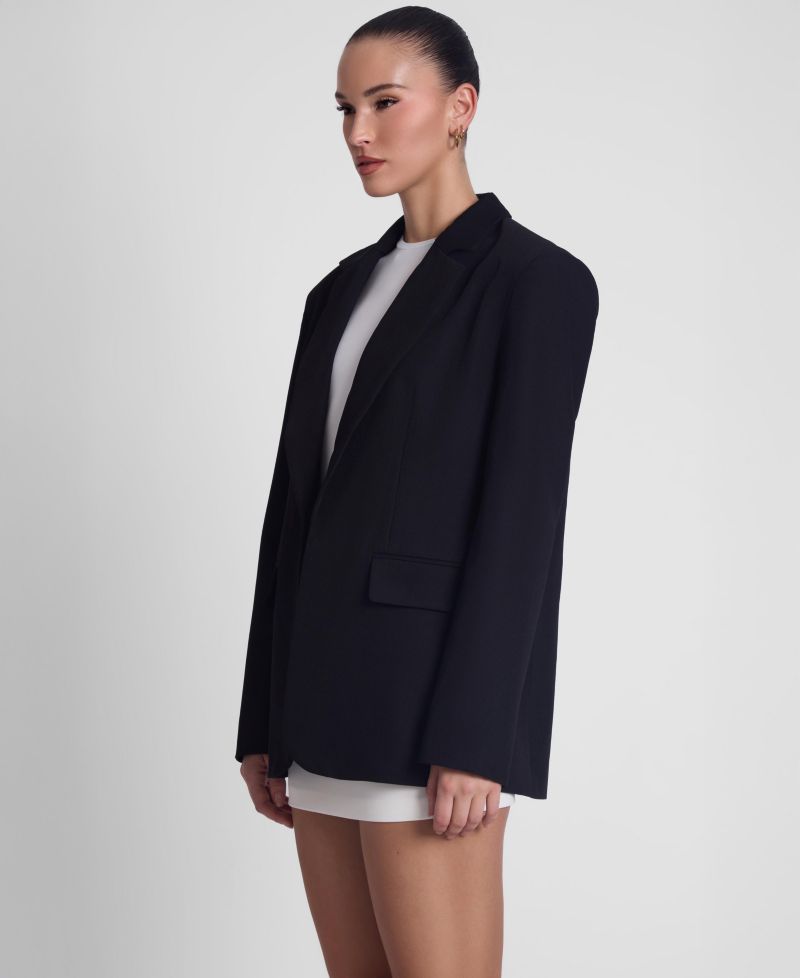 Women's Classic Column Oversized Blazer