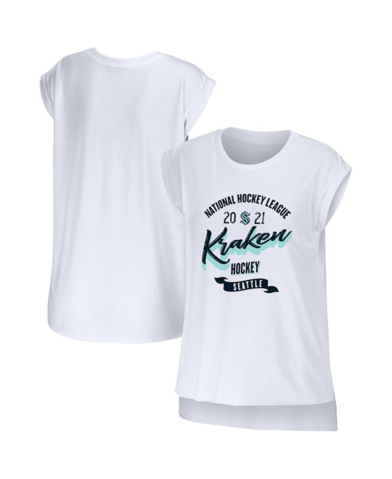 Women's White Seattle Kraken Domestic Tank Top