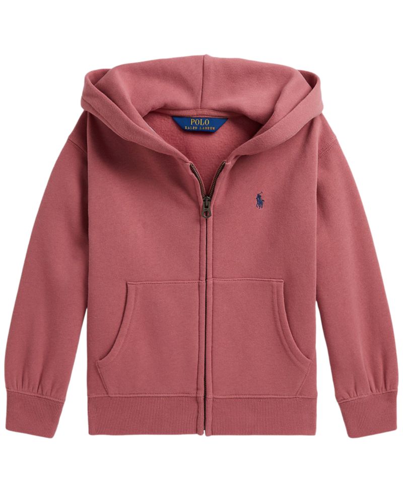 Girls' 2T-6X Long-Sleeve Full-Zip Hoodie
