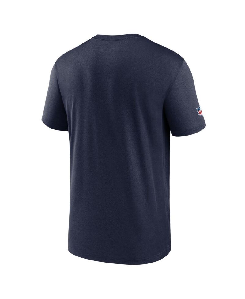 Men's Navy Green Bay Packers The 1923 Classic Sideline Logo Dri-FIT Legend T-Shirt